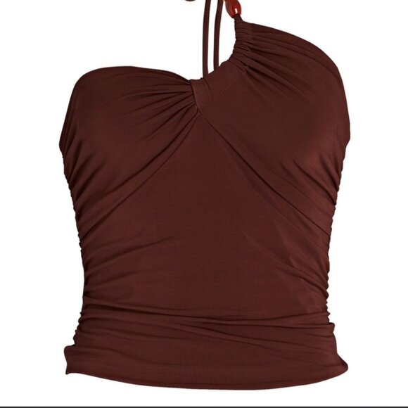 🎀A.L.C. Gabi Asymmetric Top - Brown - Picture 2 of 10